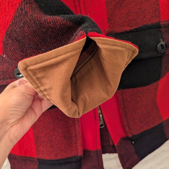 Woolrich rare plaid wool vintage jacket - Picture 4 of 10